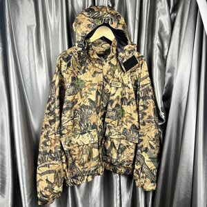 Scent Blocker Plus Frontier Mens XL Jacket Realtree Camo Zip Removable Hood Hunt